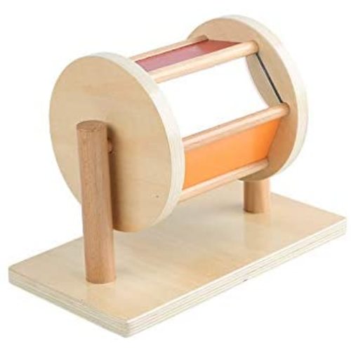 Adena Montessori Toys for Infant 6 Months - 1 Years Old Babies 18 Months -Spinning Drum