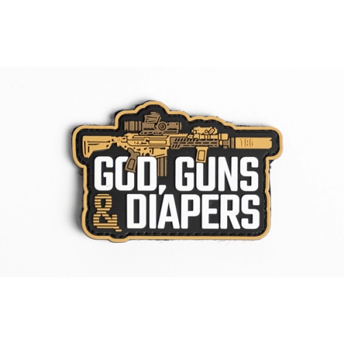 God, Guns & Diapers Patch - AR V2 by Tactical Baby Gear