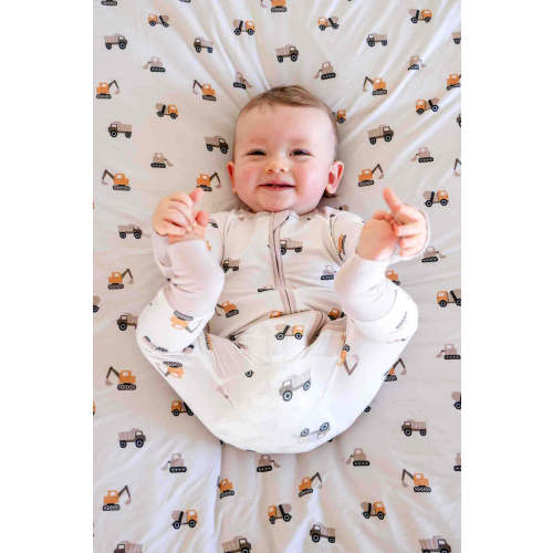 Convertible Zip Romper | Little Builder