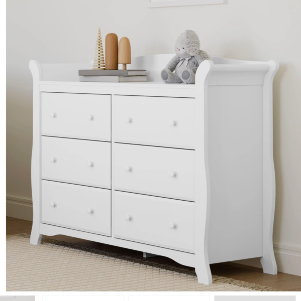 Storkcraft Avalon 6 Drawer Double Dresser