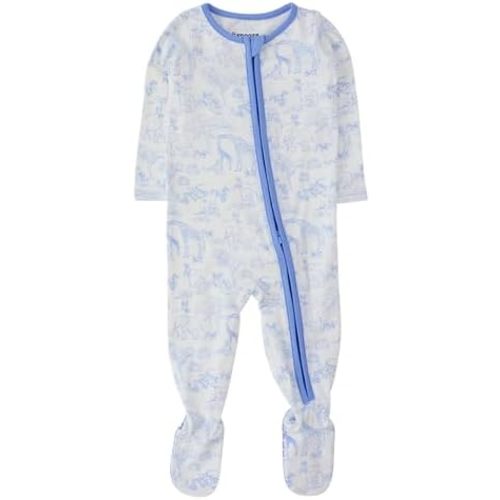 Modal Blend One Piece Footie Pajama