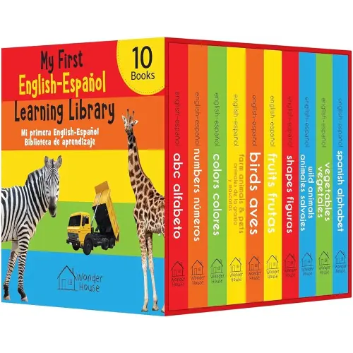 My First English - Español Learning Library (Mi Primera English - Español Learning Library): Boxset of 10 English - Spanish Board Books (Spanish Edition)