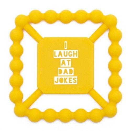 Tunno Tots Silicone Teether - Dad Jokes