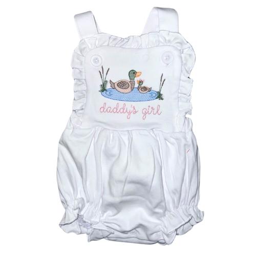 Daddys Girl Mallard Duck Sunsuit