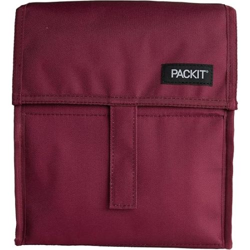 Packit Freezable Lunch Bag, Ruby