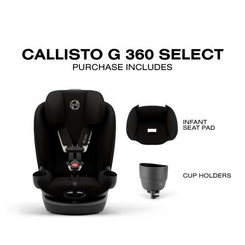 CYBEX Callisto G 360 Select Rotating All-in-One Convertible Car Seat – Bambi Baby