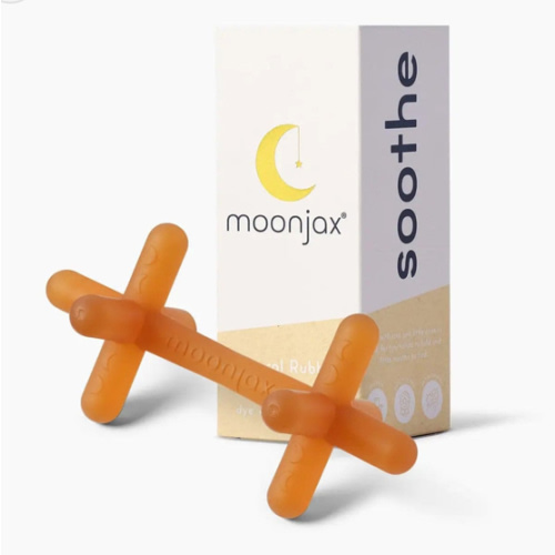 Moonjax® Baby Teether Natural Rubber Hevea – Lil Tulips