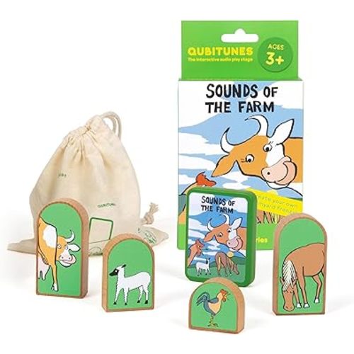 Interactive Audio Play Stage Game | Sounds of The Farm Game |Create Sound & Stories | Listen, Learn and Play | Ages 3+ Boys & Girls