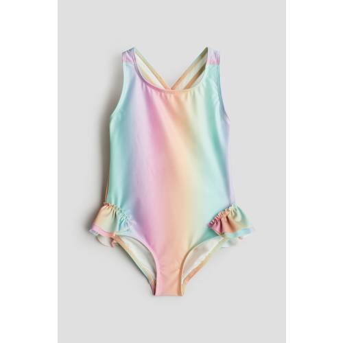 RUFFLE-DETAIL SWIMSUIT