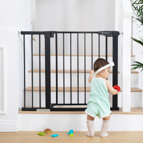 Comomy 30" H Auto Close Safety Gate 29.5"-43.3" Extra Wide & Reviews | Wayfair