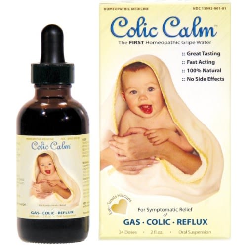 Colic-Calm Homeopathic Gripe Water,Relief of Gas, Colic and Upset Stomach 2 Fluid Ounce