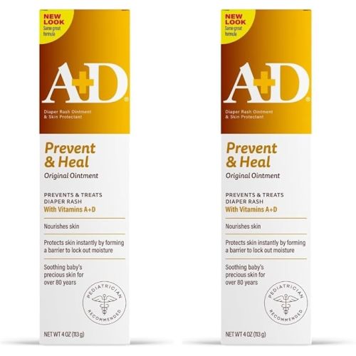 A+D Original Ointment, 4 Ounce (Pack of 2)