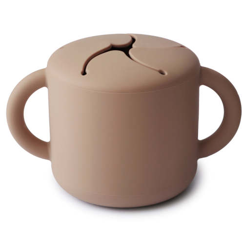 Mushie Baby Silicone Snack Cup