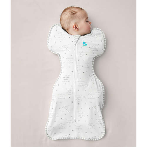 Swaddle Up™ 0.2 TOG Cotton White You Are My