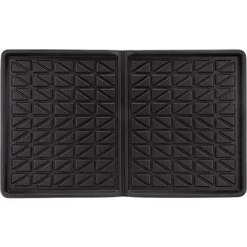 All Weather Floor Mat for Wonderfold W4 - Compatible with Wonderfold Stroller Wagons, Made from TPE to Protect Wagon from Sand, Dirt, and Water Heavy Duty Sturdy Durable, Black,33.5"x20.5"x0.75"