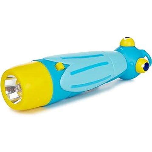 Melissa & Doug Sunny Patch Flash Firefly Bug LED Flashlight for Kids - Toddler Flashlight, Flashlight For Kids Ages 3+, Multicolor, Pack of 1