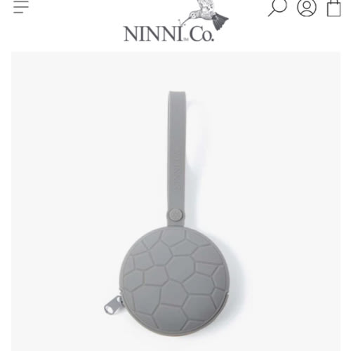 Pacifier Case - Slate Gray