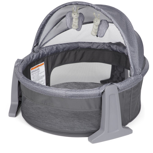 Safety 1ˢᵗ Sleepy Traveler Infant Bassinet, Gray Haze
