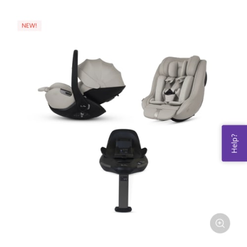 Plus 360 Family Natural Taupe Car Seat Bundle | Silver Cross UK