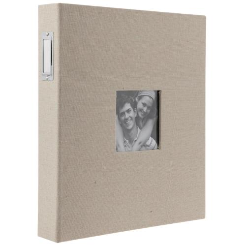 Linen 3-Ring Scrapbook Album - 8 1/2&quot; x 11&quot;