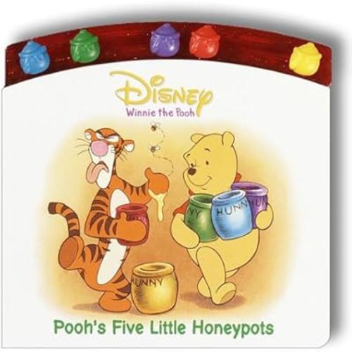 Pooh's Five Little Honey Pots ((Busy Book) (Disney's Winnie the Pooh))