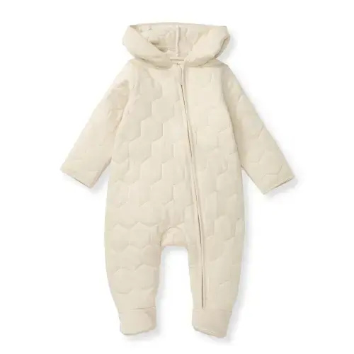Organic Cotton Honeycomb Quilted Bunting – Burt's Bees Baby 3-6 Months