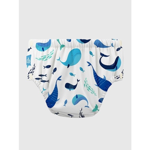 Charlie Banana Reusable Swim Diaper with Snaps UPF50