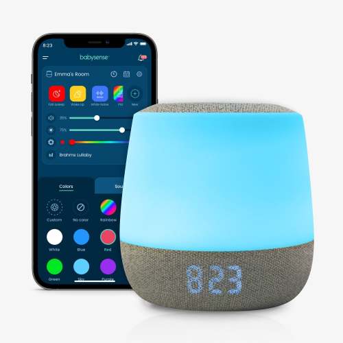 Babysense Dreamer: Baby Sleep Night Light & Sound Machine with White Noise