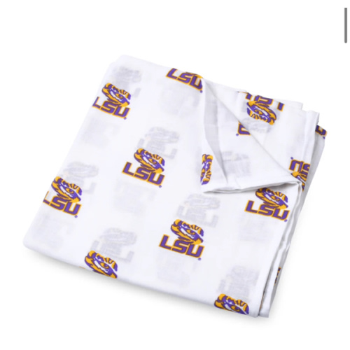 Louisiana State University Swaddle Blanket – Three Little Anchors