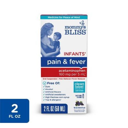 Mommy's Bliss Infants Acetaminophen Pain Reliever Liquid - 2oz