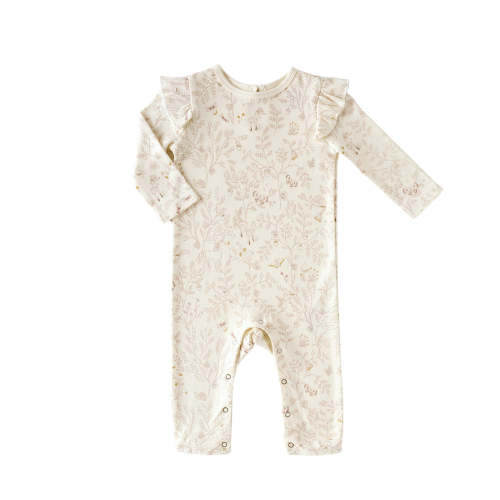 Ruffle Romper - Secret Garden