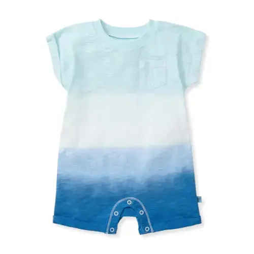 Double Dip Dye Organic Baby Boy Romper – Burt's Bees Baby