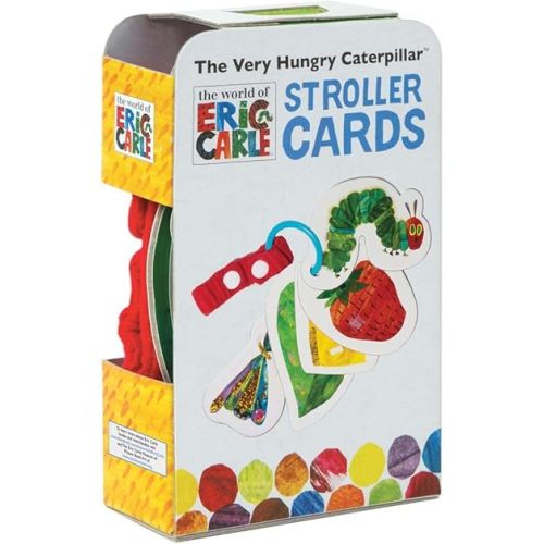 Chronicle Books The World of Eric Carle (Tm) The Very Hungry Caterpillar (Tm) Stroller Cards (Illustrated Animal Stroller Cards for Babies, Gift for New Mom) (9781452114477) Small
