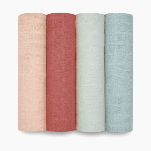 Aden + Anais Cotton Muslin Swaddle 4-Pack - Mother Earth Organic
