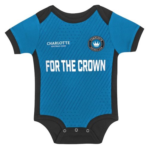 Charlotte FC Newborn & Infant Field Player Bodysuit - Blue/Black