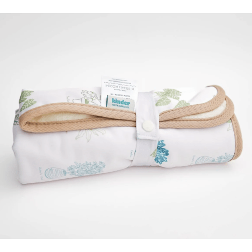 Ultra-Soft Bamboo Machine Washable and Wipeable Diaper Change Mat