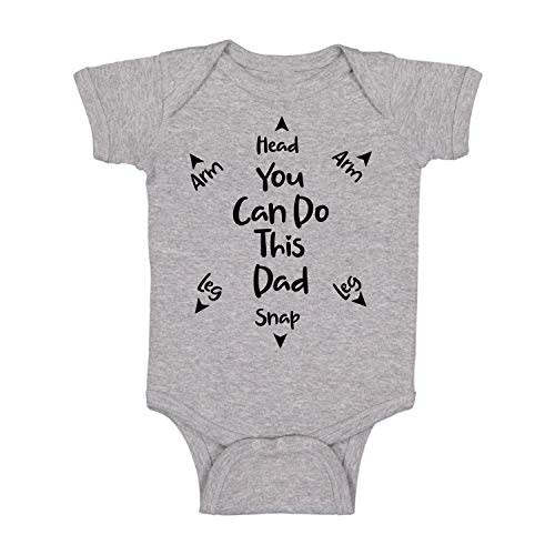 You Can Do This Dad - Funny Baby Essentials Bodysuit - Newborn Girl Outfits Baby Boy Clothes