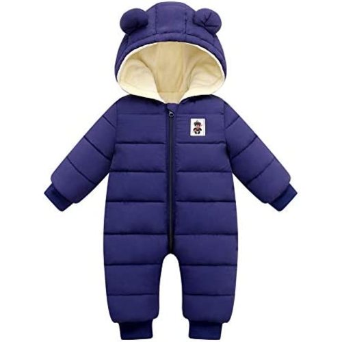 Cute Baby Boys Snowsuit New Born baby girls Winter Coat Toddler Clothes