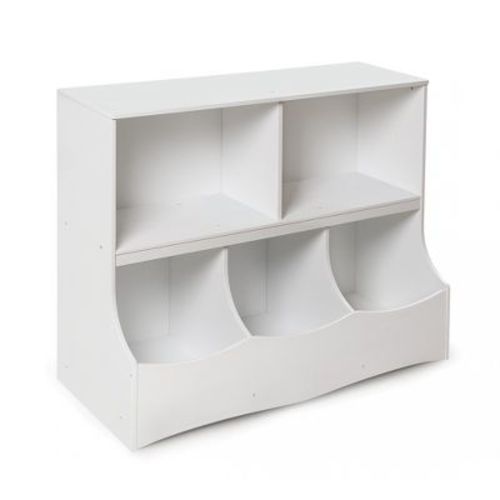 Badger Basket Multi-bin Storage Cubby - White