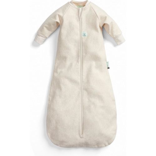 ergoPouch Jersey Sleeping Bag 3.5 TOG – Arms-Out Baby Sleep Sack, 3-12 M, Oatmeal Marle