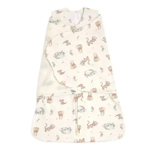Halo Disney SleepSack Swaddle Cotton - Winnie Frolic, Newborn