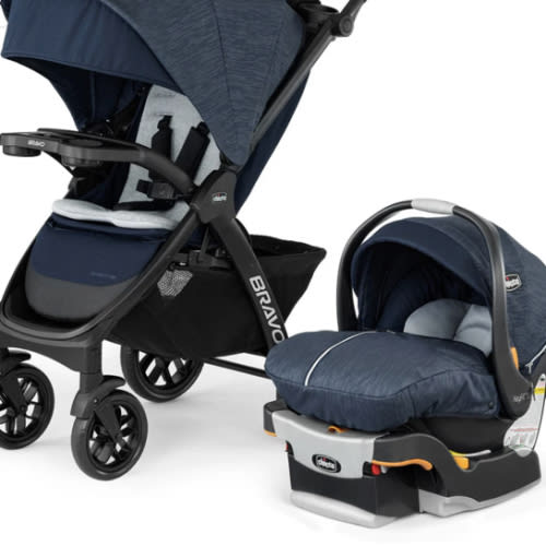 Chicco Bravo LE Trio Travel System - Harbor