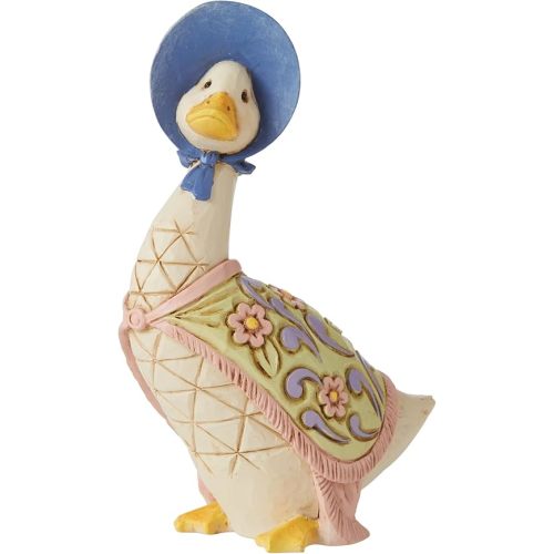 Enesco Beatrix Potter by Jim Shore Jemima Puddle-Duck Miniature Figurine, 4.13 Inch, Multicolor