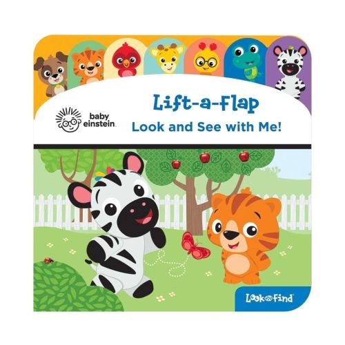 Baby Einstein Look And See With Me! Lift-a-flap Look And Find (board Book)