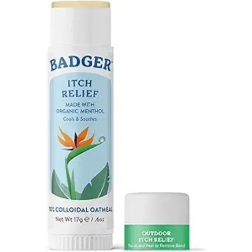 Badger Mosquito Bite Itch Relief, Organic Afterbite Insect Bite Treatment, Anti Itch Cream, Bug Bite Relief, Easy to Carry Travel Stick, 0.6 oz - 0.60 Ounce (Pack of 1)