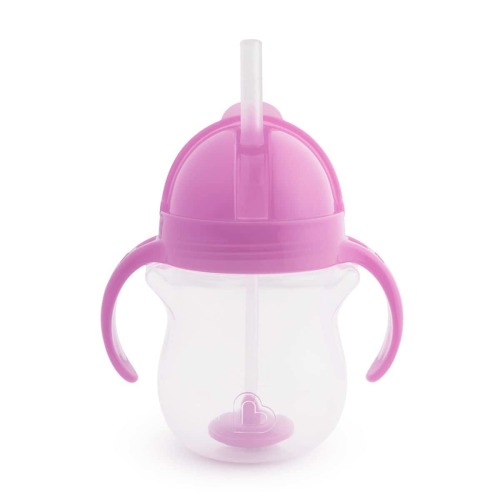 Munchkin Any Angle™ Click Lock Weighted Straw Trainer Cup, 7-oz