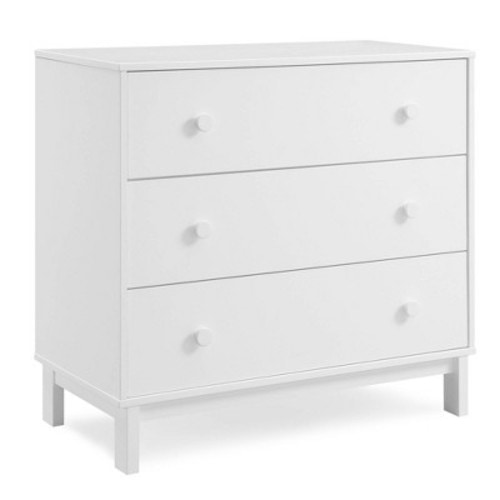 BabyGap by Delta Children Legacy 3 Drawer Dresser - Greenguard Gold Certified, Color: Bianca White
