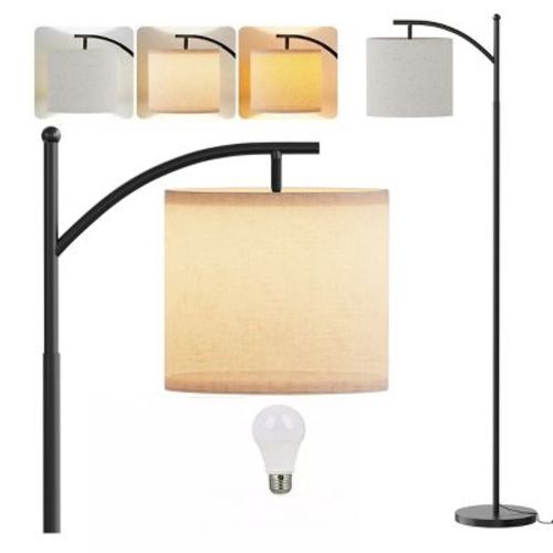 SUGIFT Adjustable Floor Lamp for Living Room with Three Color Temperatures LED Bulb