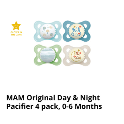 MAM Original Day & Night - 4 Pack