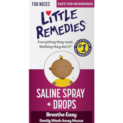 Little Remedies Noses Saline Spray Drops, 1 Fl Oz